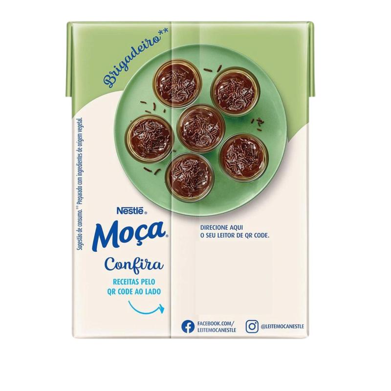 moca♡　0329★★ Moça Condensado 240g Origem Vegetal Zero Lactose - Leite